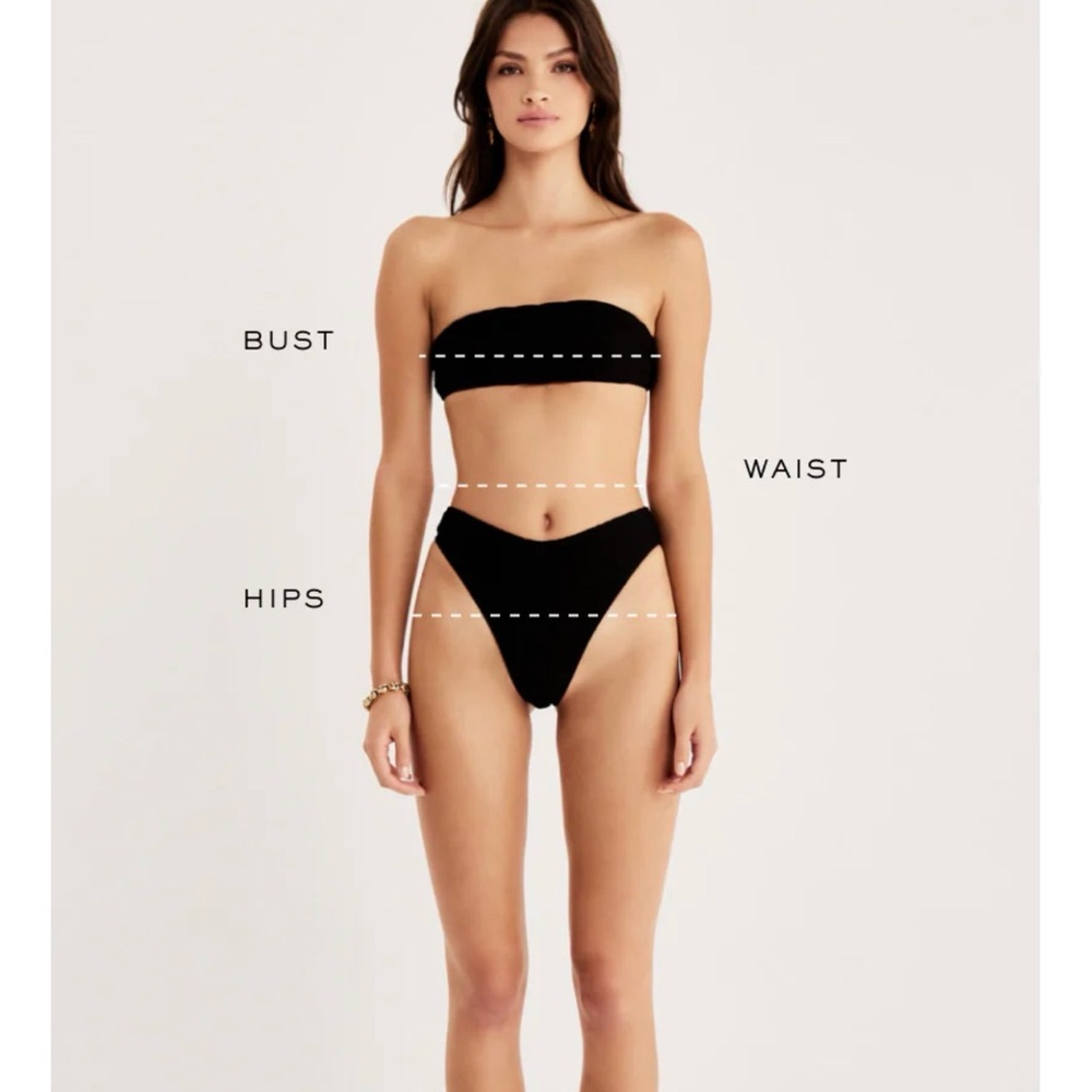 Rumer the label white strapless swimsuit- M - Picture 11 of 12